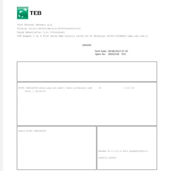 Türkiye Ekonomi Bankası Emekli Promosyon Kesintisi