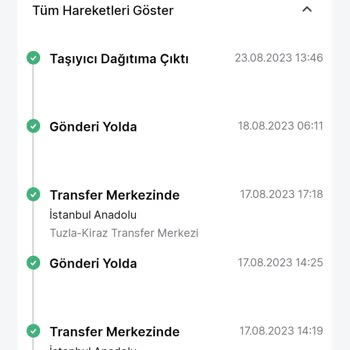 Trendyol Ve Trendyol Express Kargo Sorumsuzluğu