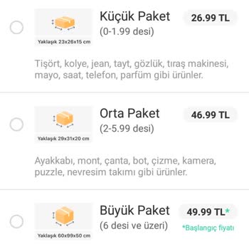 Dolap Fazla Kargo Ücreti Kesilmesi