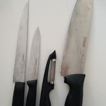 Pirge Bıçaklarım İlk Kullanımda Paslandı