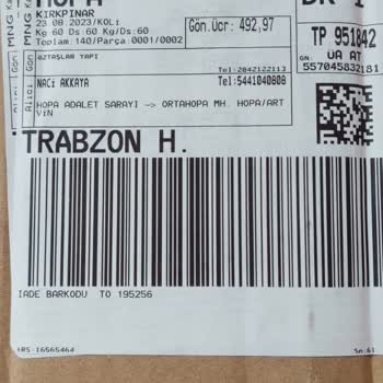 MNG Kargo Hopa Şubesin Den