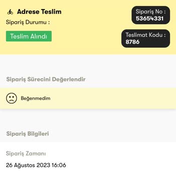 Cepte Şok Siparişim Teslim Edilmedi Ama Teslim Edildi Görünüyor!