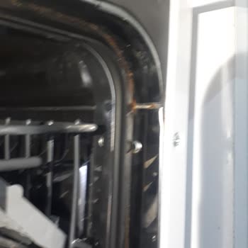 Regal BM410 Bulaşık Makinesi İçinde Paslanma