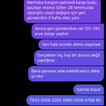 Alvaz.co Ürünleri Göndermiyor, Parayı Da İade Etmiyor