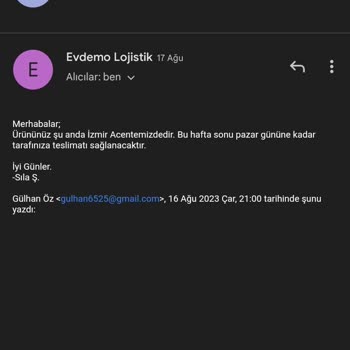 A101 Teslim Edilmeyen Ürün.