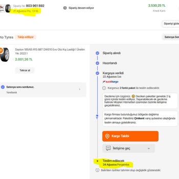 Sürat Kargo, Ürünümü Getirmiyor