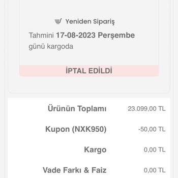 Wnt.com.tr Para İadesi Yapmıyor