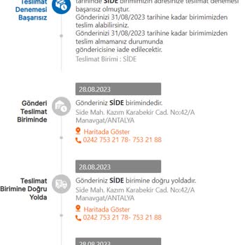 MNG Kargo Kargomu Evime Getirmiyor