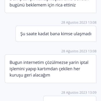 TurkNet Abonelik İşlemlerini Başlatmıyor