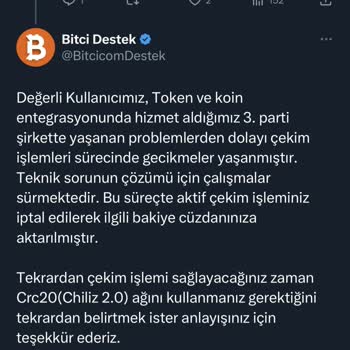 Delayed TRC20 Transfer to Binance from My Bitci Account