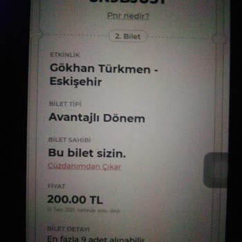 Milyon Bilet İptal Edilen Konser Bilet İadesi