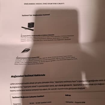 Media Markt Ürün Satması Ve Teslim Etmemesi. Mağduriyet