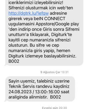 Digiturk Şikayet (muhatap Bulamama)