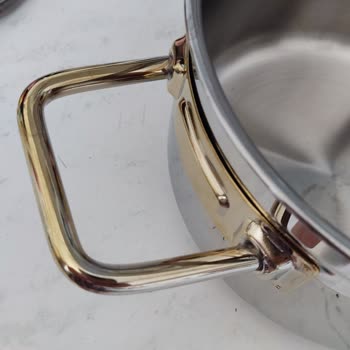 Jumbo Titanyum Gold 8 Parça Tencere Seti