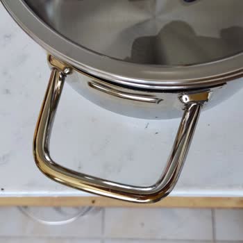 Jumbo Titanyum Gold 8 Parça Tencere Seti