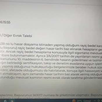 Sompo Sigorta İnsani İnsan Yerine Koymuyor. Hayatimizin Şokunu Yasadık