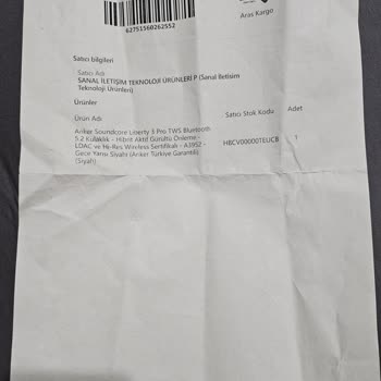 Anker Liberty 3 Pro Arızalı Kulaklık