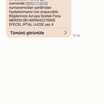Avrupahibedestek.org Hiçbir İşlem Tarafıma Ait Değil