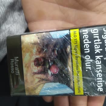 Philip Morris Ambalaj Hatası Sigara Bozulmuş