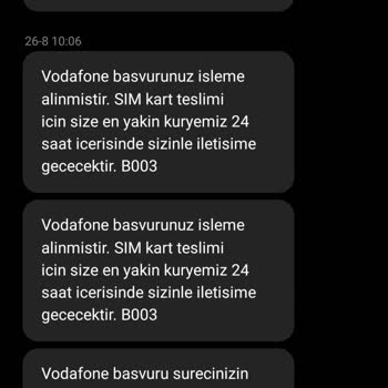 Vodafonetr Onayım Olmadan Adıma İşlem Yaptı