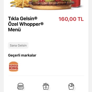 Burger King Eksik Sipariş