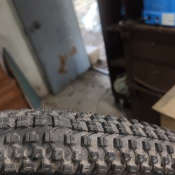 2 Adet Bisan Mts 4600 Bisiklette Dış Lastik Fabrika Hatası