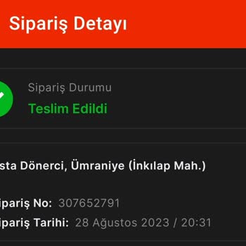 Migros Yemek Siparişim Gelmedi Ama Teslim Edildi Gözüküyor
