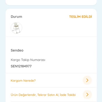 Ebebek Ayıplı Ürün Gönderimi.