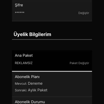 Exxen Üyelik İptali Butonu Yok