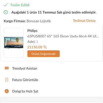 Philips Televizyon Sesi Almıyor