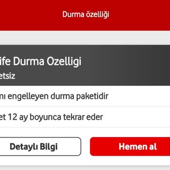 Vodafone Ek Ücret İtirazı