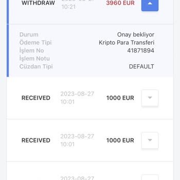 Jeton 3960€ Paramı Göndermiyor