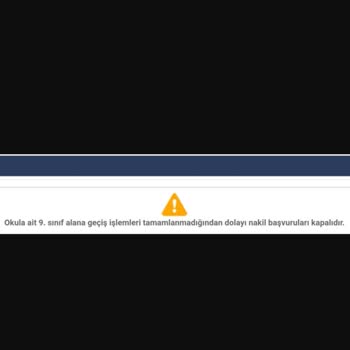 E-Devlet (Turkiye.gov.tr) Nakil İşlemleri Okula Nakil Yaptırmak