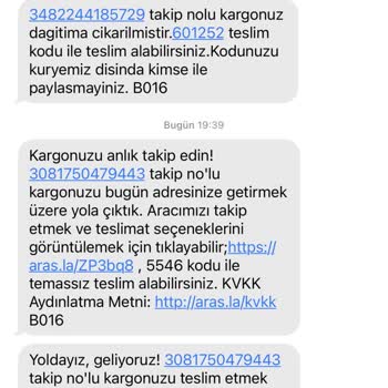 Aras Kargo Kargom Teslim Edilmedi