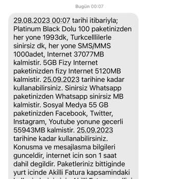 Turkcell Kullanım Sorunu Ve Müşteri Hizmetleri Umursamazlığı