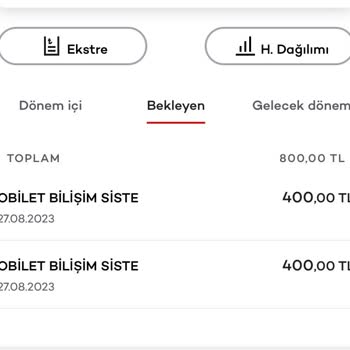 Obilet.com Sitesinden İki Kere Ödeme Alınması