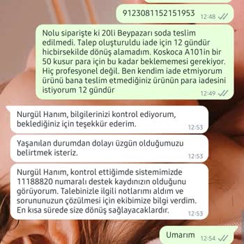 A101 Kapıda Sipariş Problemi