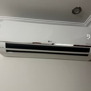 LG Air Conditioner Installation Damage