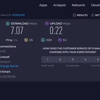 D-Smart Net Vaat Edilen Hızı Vermiyor