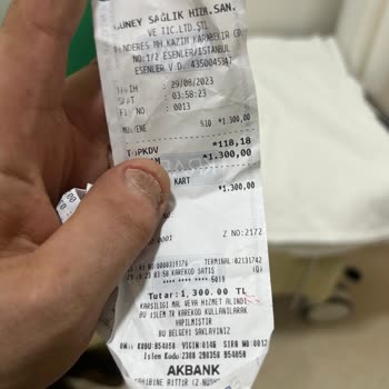 Özel Güney Hastanesi Fatura Sorunu