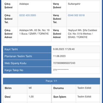 Sürat Kargo Kargomu Kaybetti Şikayetçiyim
