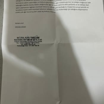 Lufian Kaz Tüyü Mont Koku Problemi