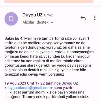 Watsons Yanlış Ürün Ve İade Süreci
