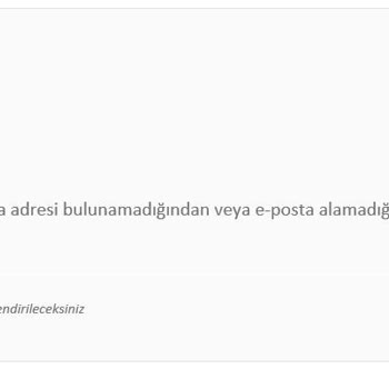 Mail Sorunu E-mail.com.tr