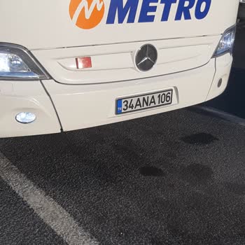 Metro Turizm Şoförü Resmimi Çekti