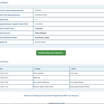 Borusan Lojistik Arçelik Elele Klima Dağıtmamaya Çalışıyorlar