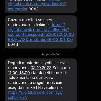 Altus Servis Geç Tarih Vermesi