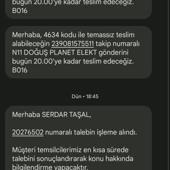 Sendeo Teslim Edilmeyen Kargolar