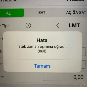Nkolay Emir Giriş Ekranında "zaman Aşımı" Hatası