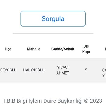 İBB Bina Tespiti Başvuru İptali